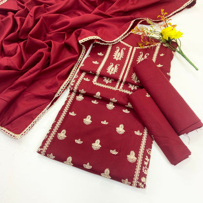 Mirana Emb Dhanak 3PC