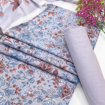 Riwaaz By Anaya Noor Digital Printed & Emb Khaddar 3PC