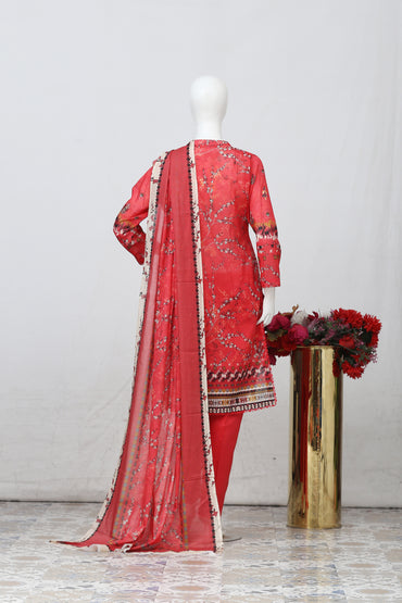 Ivy Bloom By Anaya Noor Print Emb Lawn 3PC