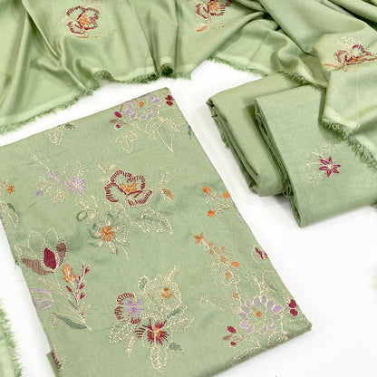 Bareeze Embroidered Karandi 3PC