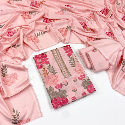 Bareeze Embroidered Karandi 3PC