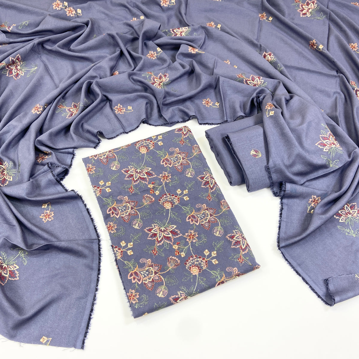 Bareeze Embroidered Karandi 3PC