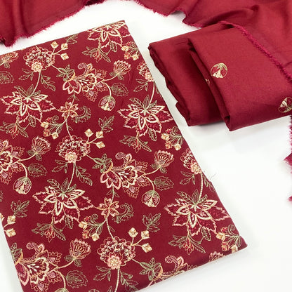 Bareeze Embroidered Karandi 3PC