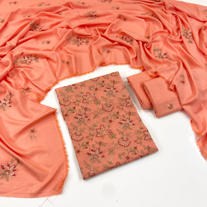 Bareeze Embroidered Karandi 3PC