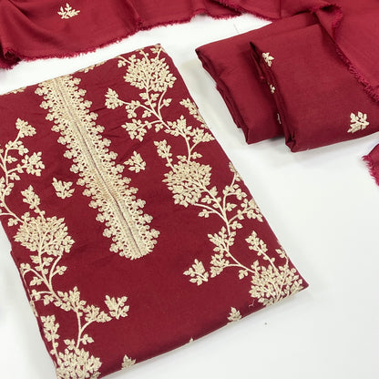 Bareeze Embroidered Karandi 3PC
