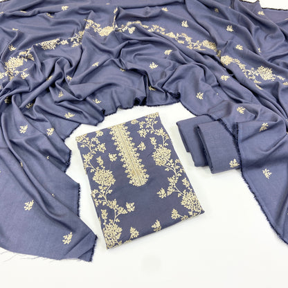 Bareeze Embroidered Karandi 3PC