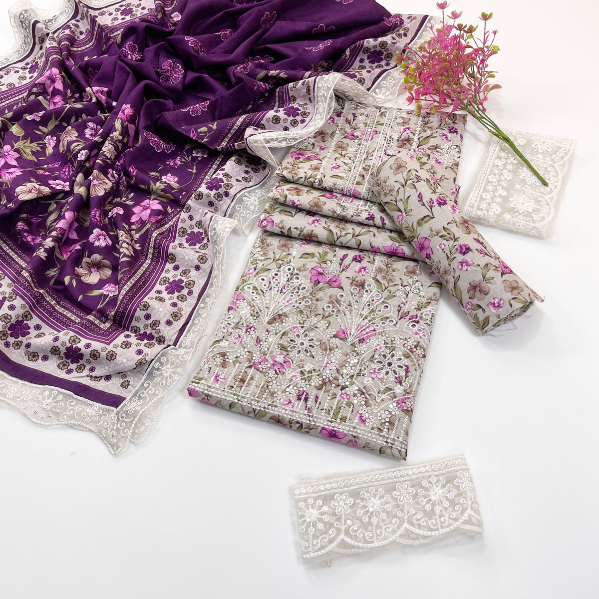 Kainat Printed & Emb Khaddar 3PC