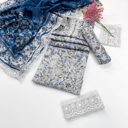 Kainat Printed & Emb Khaddar 3PC
