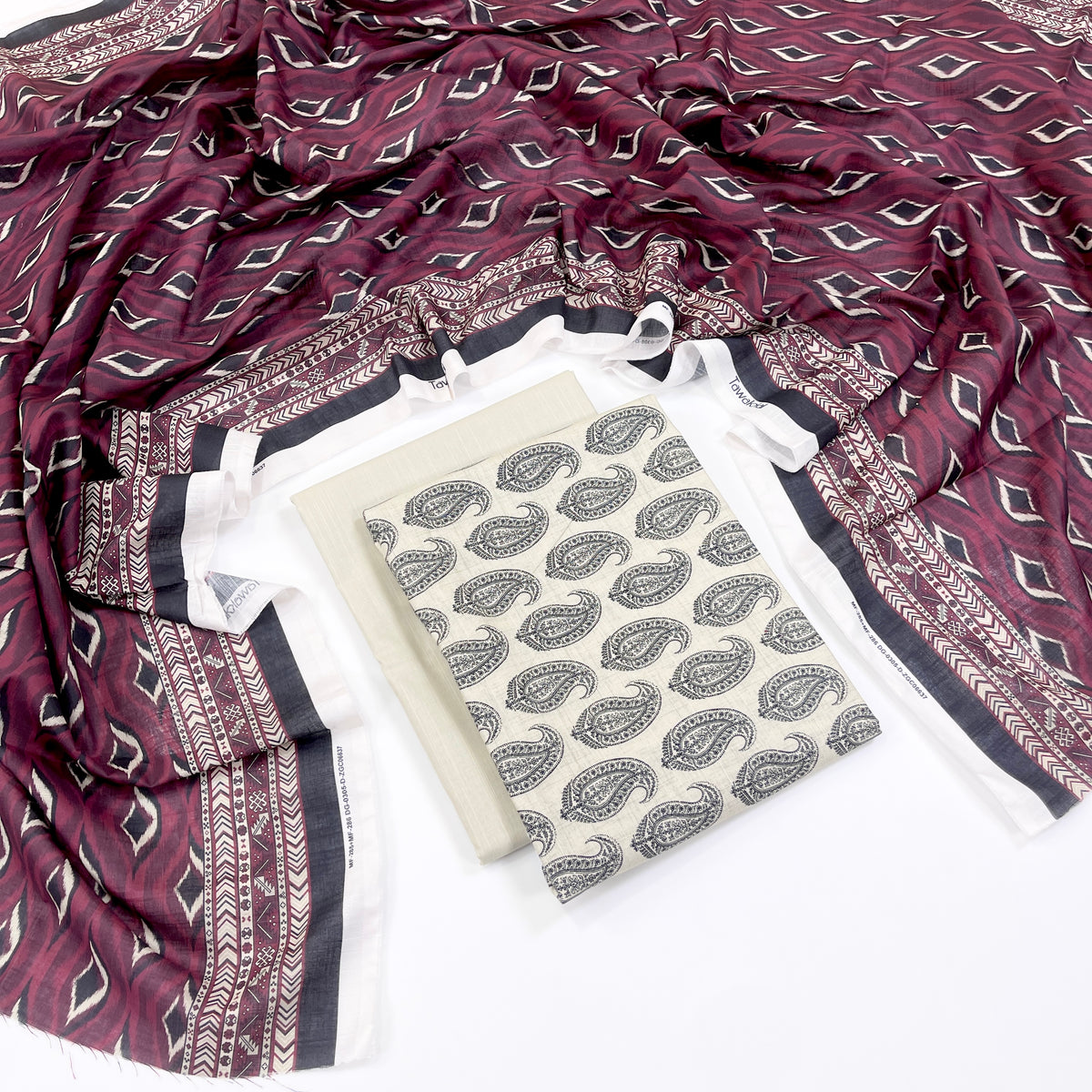 Tawakkal DIgital Printed Khaddar 3PC