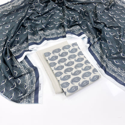 Tawakkal DIgital Printed Khaddar 3PC
