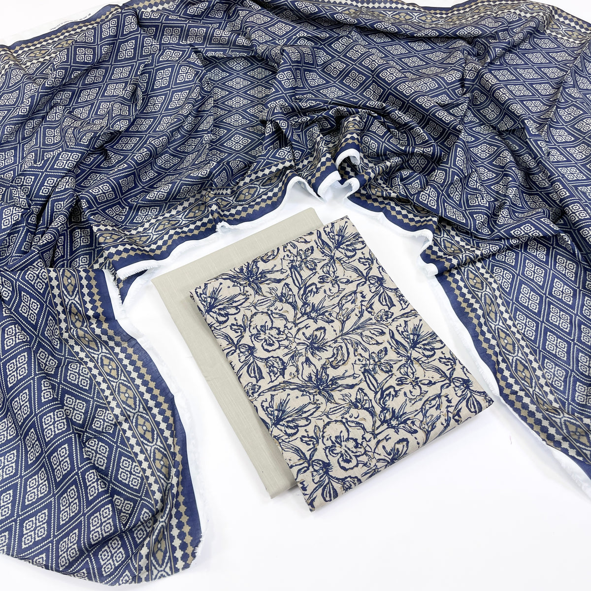 Tawakkal DIgital Printed Khaddar 3PC