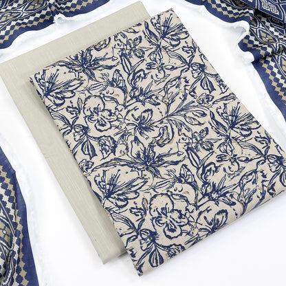 Tawakkal DIgital Printed Khaddar 3PC