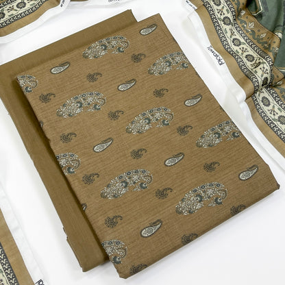 Tawakkal DIgital Printed Khaddar 3PC