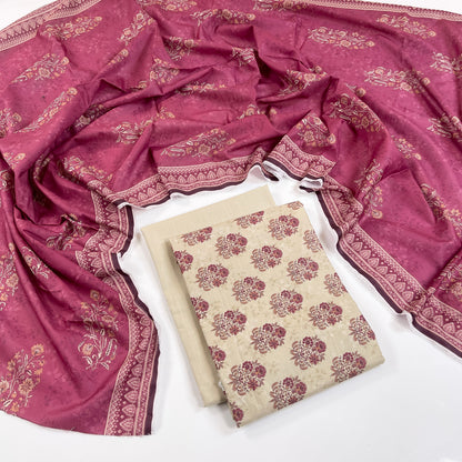 Mahrukh By Tawakkal Premium Printed Khaddar 3PC