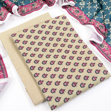 Tawakkal DIgital Printed Khaddar 3PC