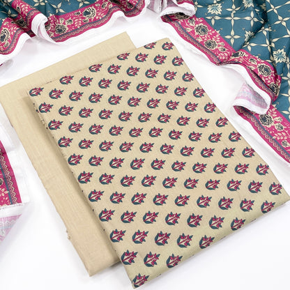 Tawakkal DIgital Printed Khaddar 3PC