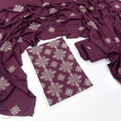 Bareeze Embroidered Karandi 3PC