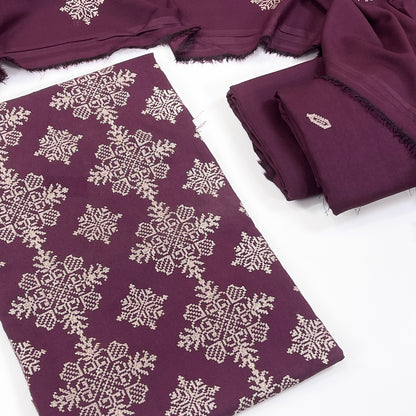 Bareeze Embroidered Karandi 3PC