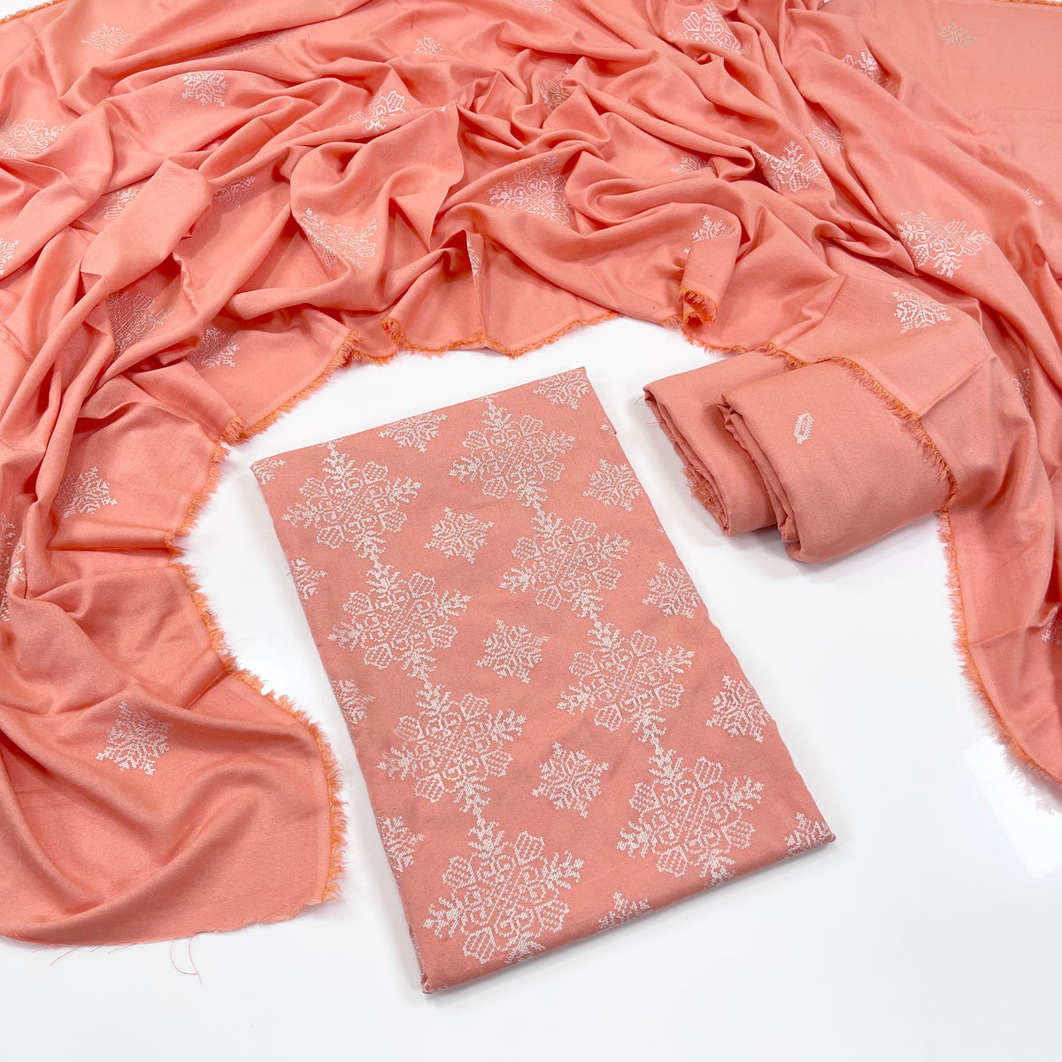Bareeze Embroidered Karandi 3PC