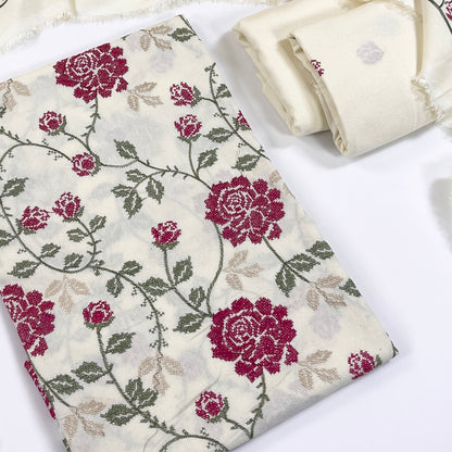Bareeze Embroidered Karandi 3PC