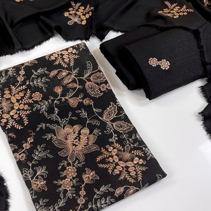 Bareeze Embroidered Karandi 3PC