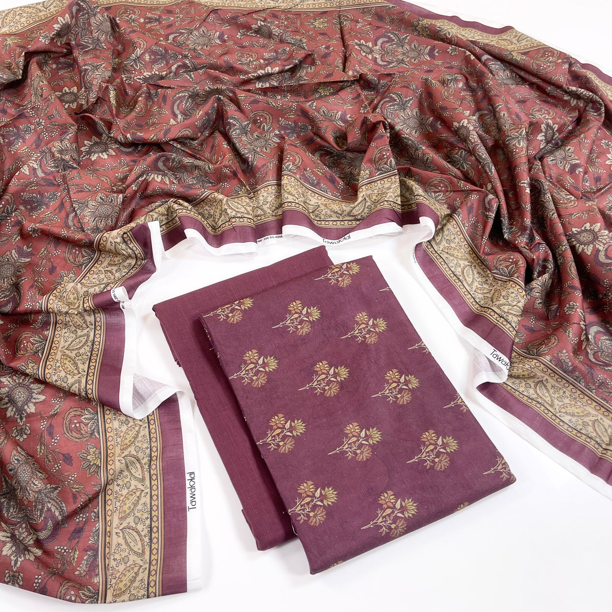 Tawakkal Winter Digital Printed Khaddar 3PC