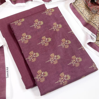 Tawakkal Winter Digital Printed Khaddar 3PC