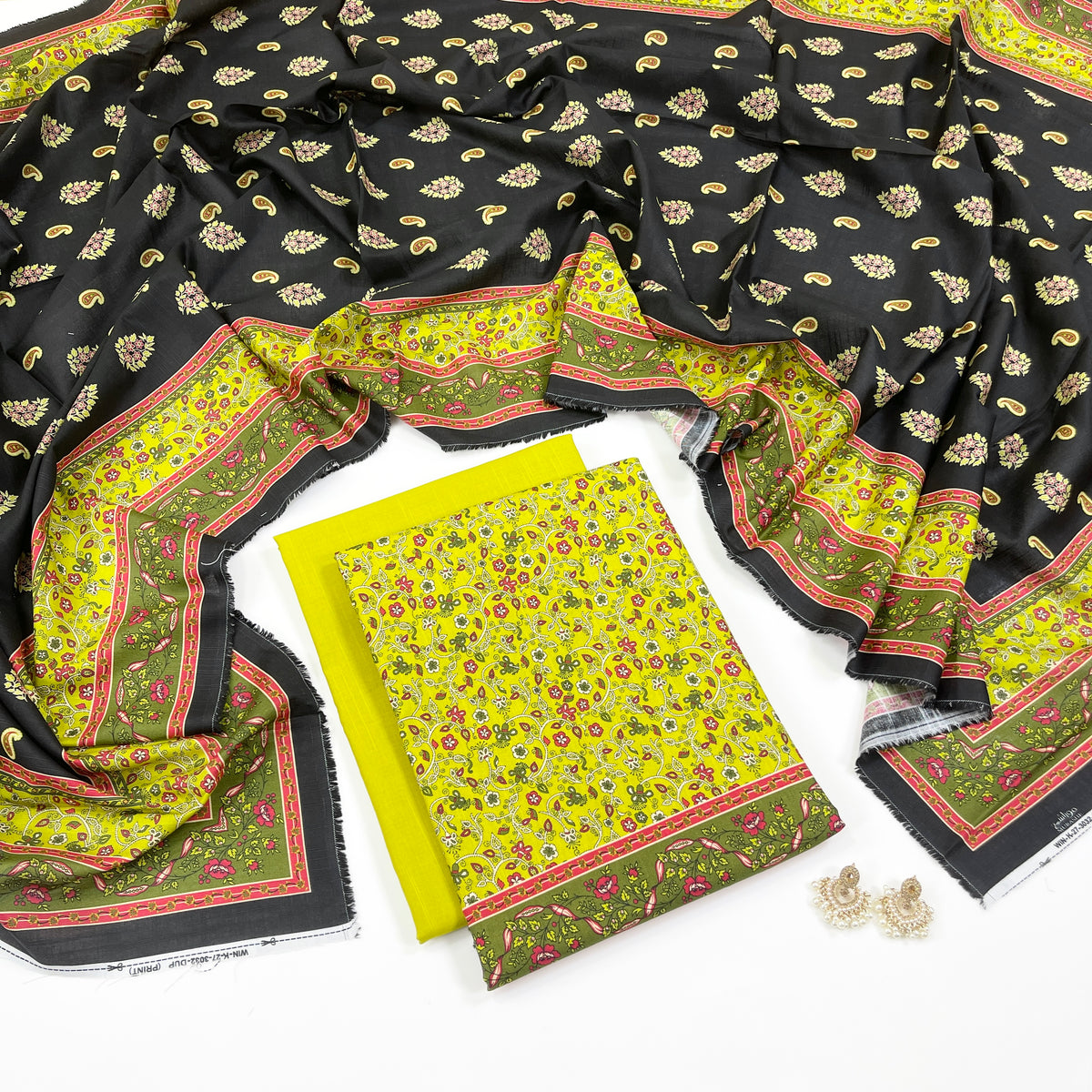 Rijja By Murashe Digital Printed Khaddar 3PC