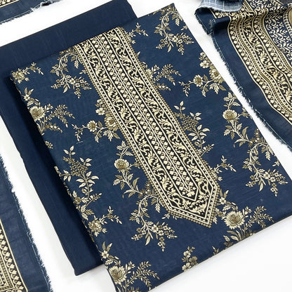 Rijja By Murashe Digital Printed Khaddar 3PC