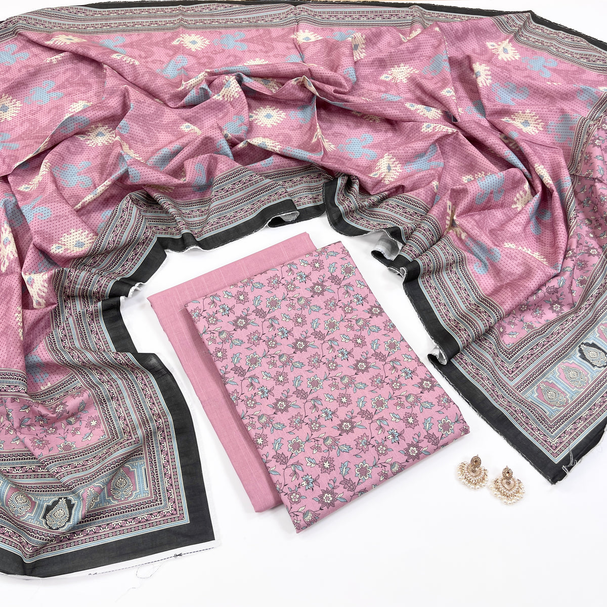 Rijja By Murashe Digital Printed Khaddar 3PC