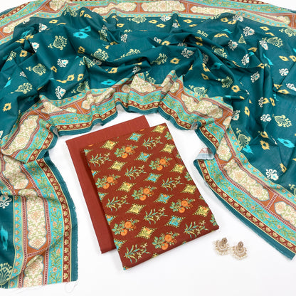 Rijja By Murashe Digital Printed Khaddar 3PC