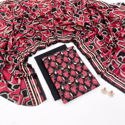 Rijja By Murashe Digital Printed Khaddar 3PC