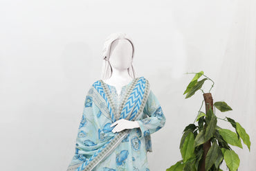 Mohagni By Anaya Noor Tana Dora Emb Lawn 3PC