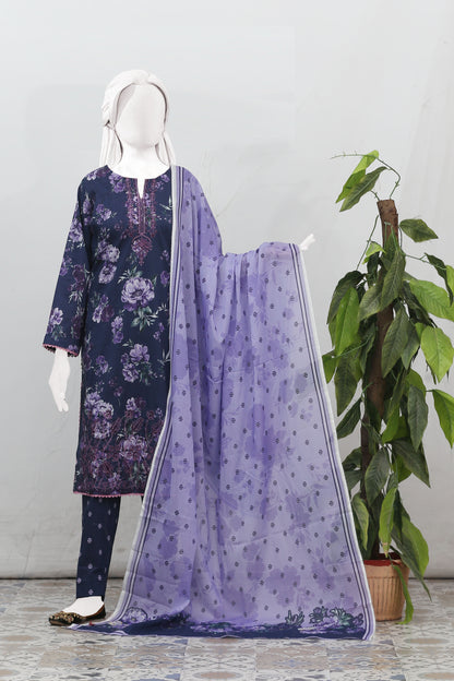 Mohagni By Anaya Noor Tana Dora Emb Lawn 3PC
