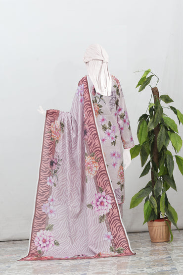 Mohagni By Anaya Noor Tana Dora Emb Lawn 3PC
