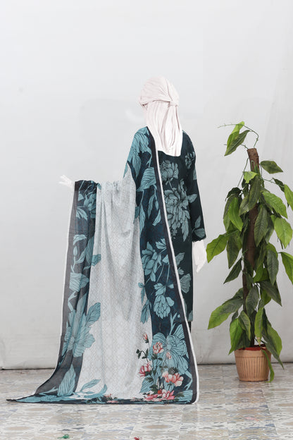 Mohagni By Anaya Noor Tana Dora Emb Lawn 3PC