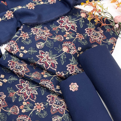 Bareeze Embroidered Karandi 3PC