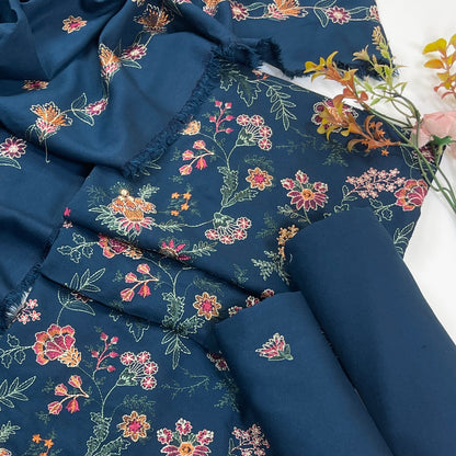 Bareeze Embroidered Karandi 3PC