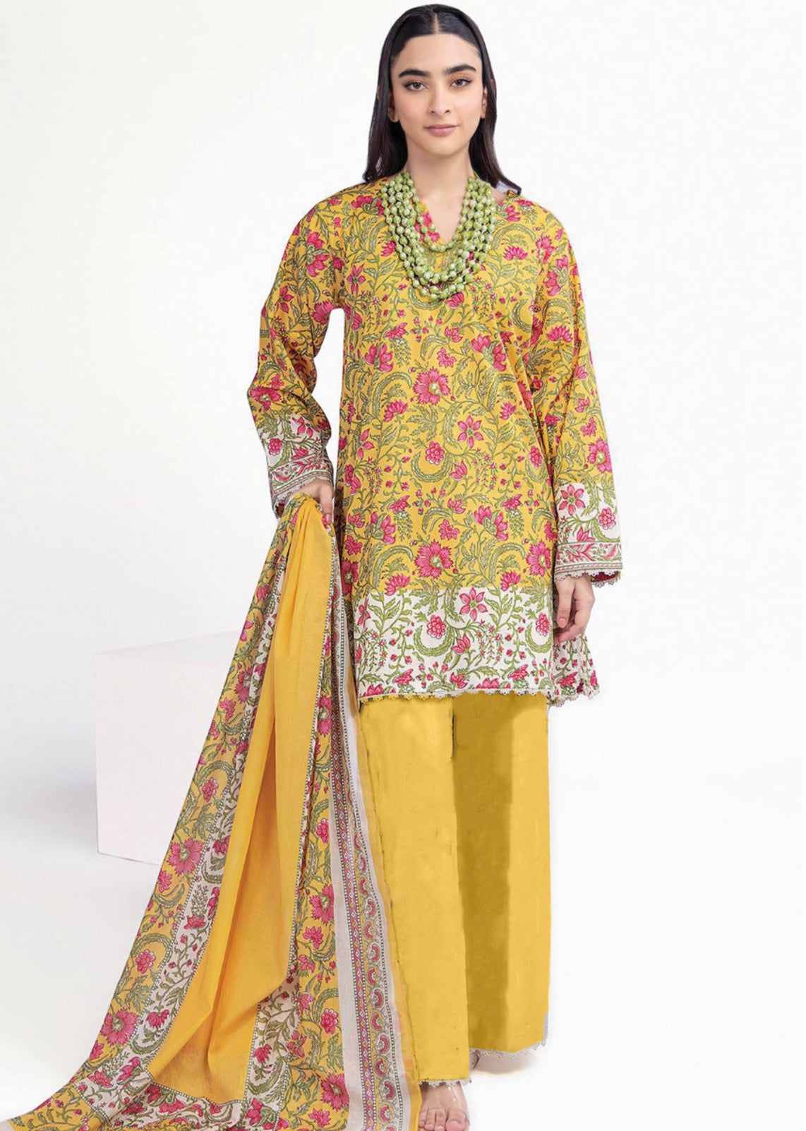 Khaadi Digital Printed Lawn 3PC