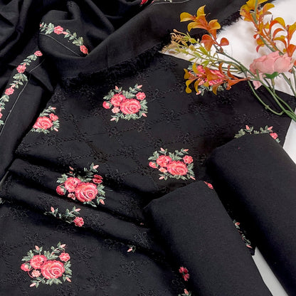 Bareeze Embroidered Karandi 3PC