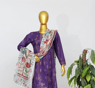 Mastani By Anaya Noor Bana Dora Emb Lawn 3PC