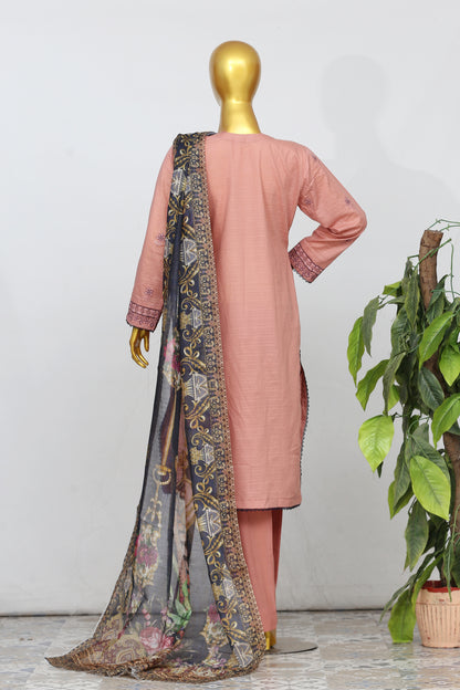 Zarqash By Anaya Noor Bana Dora Emb Lawn 3PC