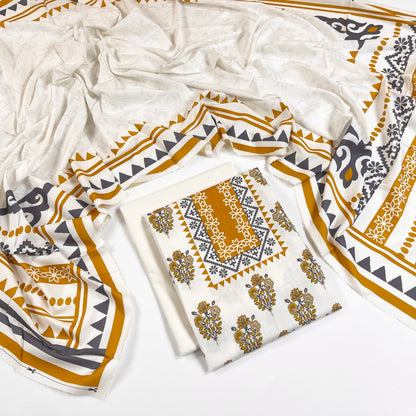 Khaadi Digital Printed Linen 3PC