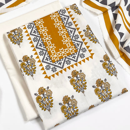 Khaadi Digital Printed Linen 3PC