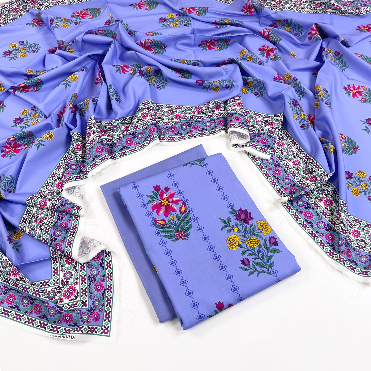 Khaadi Digital Printed Linen 3PC