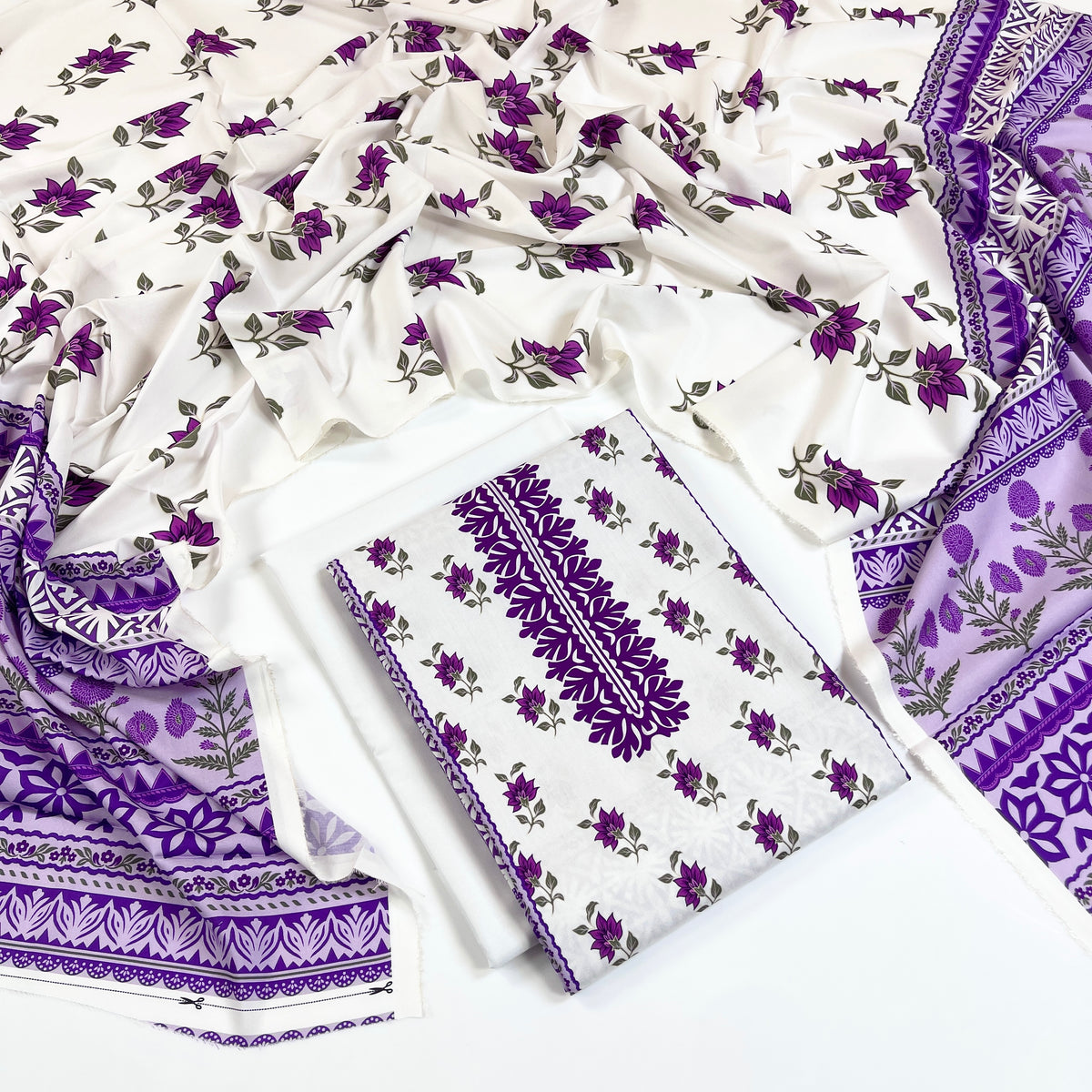 Khaadi Digital Printed Linen 3PC