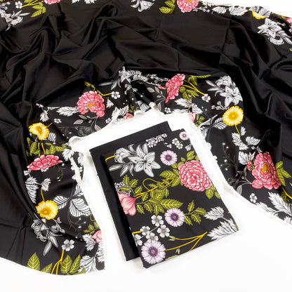 Khaadi Digital Printed Linen 3PC