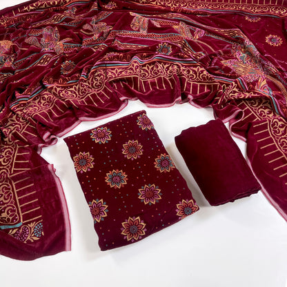 Tawakkal Premium Velvet 3PC