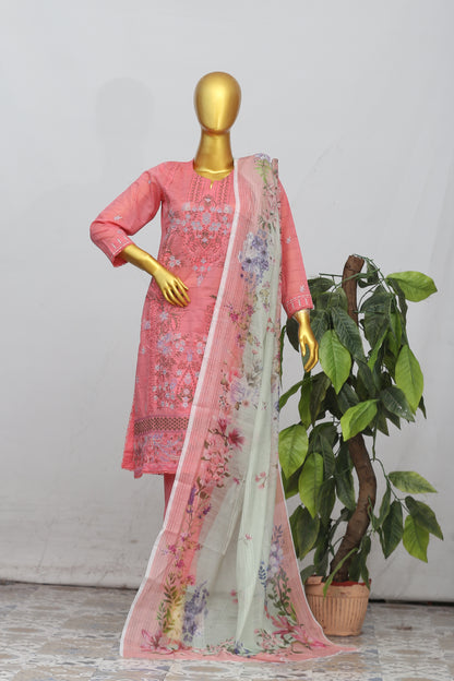 Zarqash By Anaya Noor Emb Lawn 3-PC