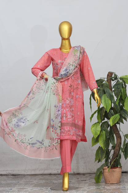 Zarqash By Anaya Noor Emb Lawn 3-PC